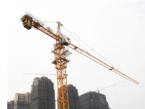 China Mobilecrane 25t Slewing Motor Luffing-Jib Tower Crane L400-25